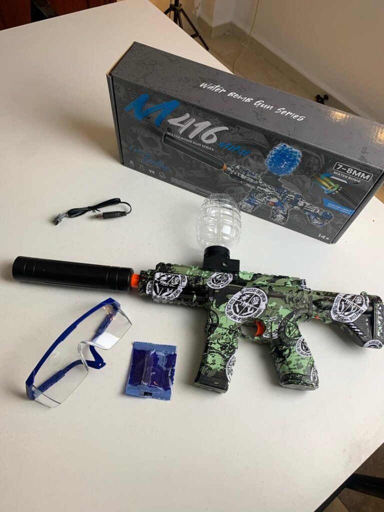 Pistolet à Billes en Gel avec Accessoires - Rechargeable Haute Performance