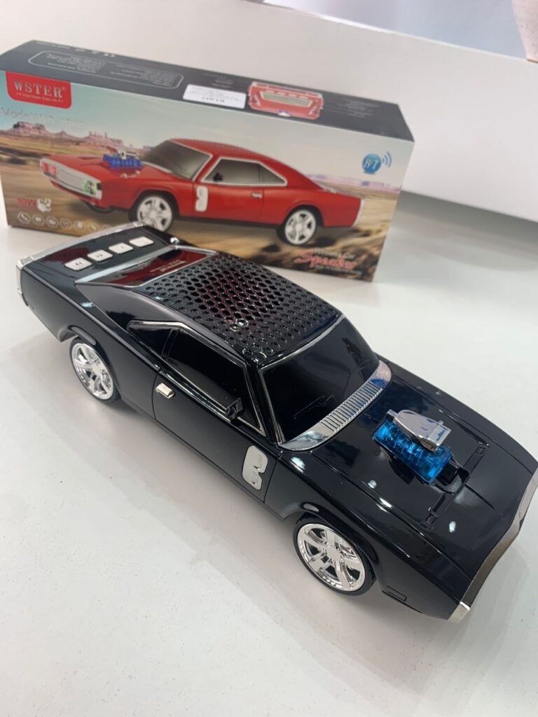Voiture Haut-Parleur Bluetooth Sans Fil Rechargeable WSTER CAR 1968