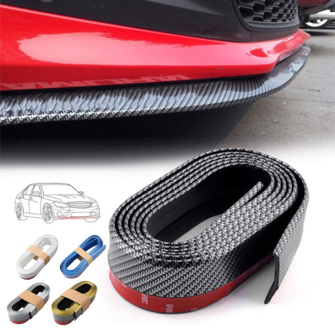 Lame de Spoiler Universelle 2.5m – Protection & Style pour Votre Voiture