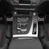 ⁦Rangement latéral de console avec chargeur USB et porte-gobelet⁩ - الصورة ⁦6⁩