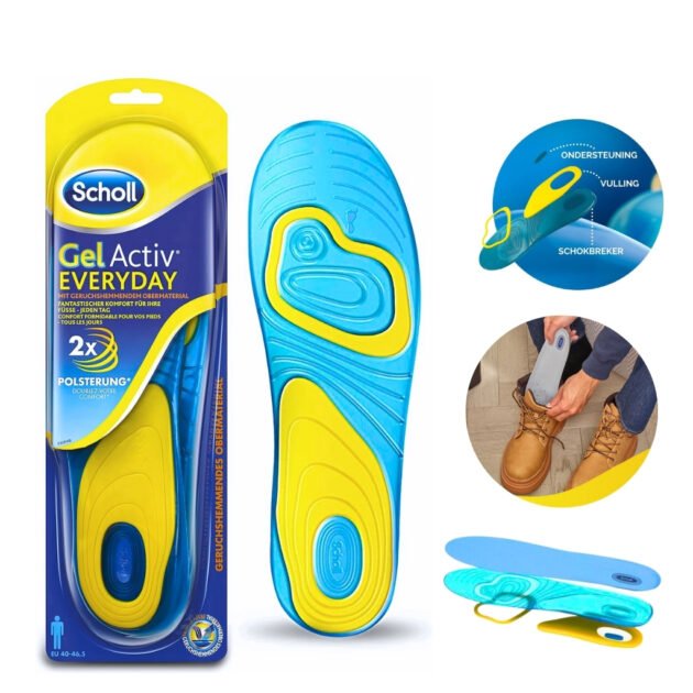 Semelles Sholl Active Gel Quotidien