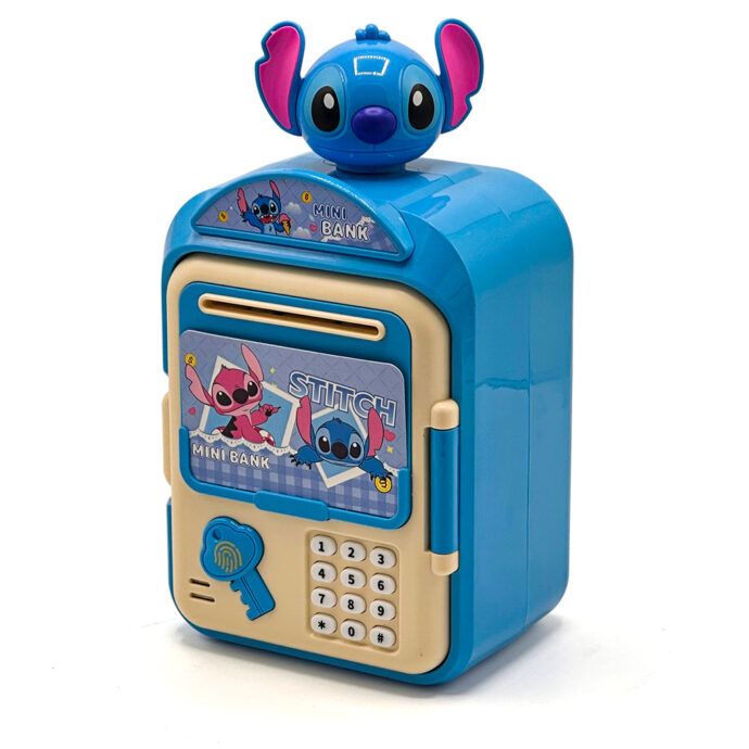 ⁦Tirelire Stitch Adorable - Sécurisée et Ludique pour Enfants⁩ - الصورة ⁦4⁩
