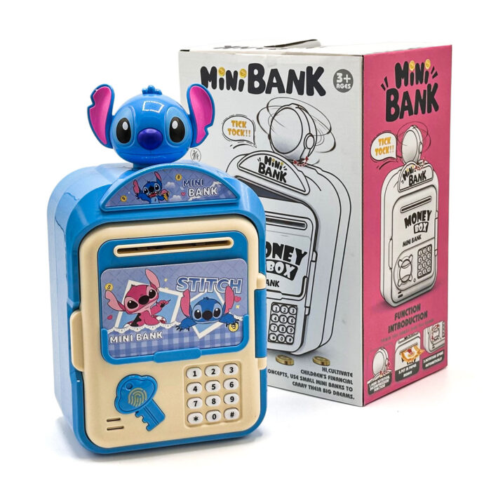 ⁦Tirelire Stitch Adorable - Sécurisée et Ludique pour Enfants⁩ - الصورة ⁦2⁩