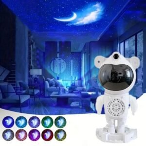 Projecteur Astronaute LED avec Haut-parleur Bluetooth 2