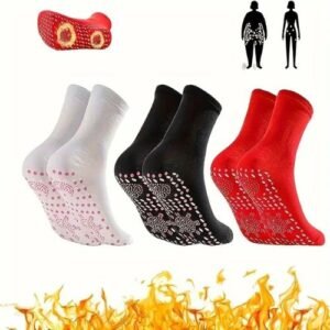 Chaussette de Santé Amincissante en Tourmaline Thermique