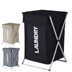 Panier à Linge Sale avec Couvercle en tissu Oxford