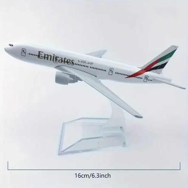 Modèle d'Avion Fly Emirates en Alliage - Airbus A6-EEJ