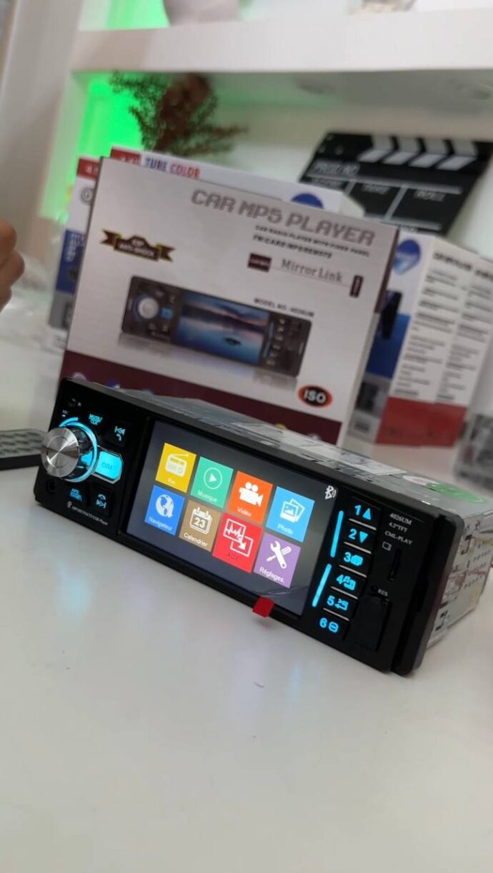 ⁦Autoradio MP5 4.1 Pouces FM Radio Écran HD⁩ - الصورة ⁦4⁩