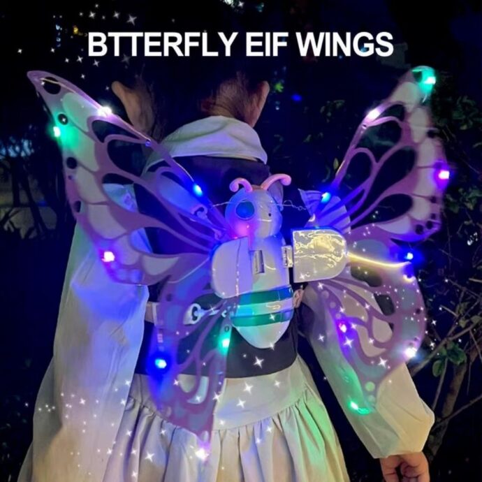⁦Ailes de Fée Lumineuses pour Enfants⁩ - الصورة ⁦4⁩