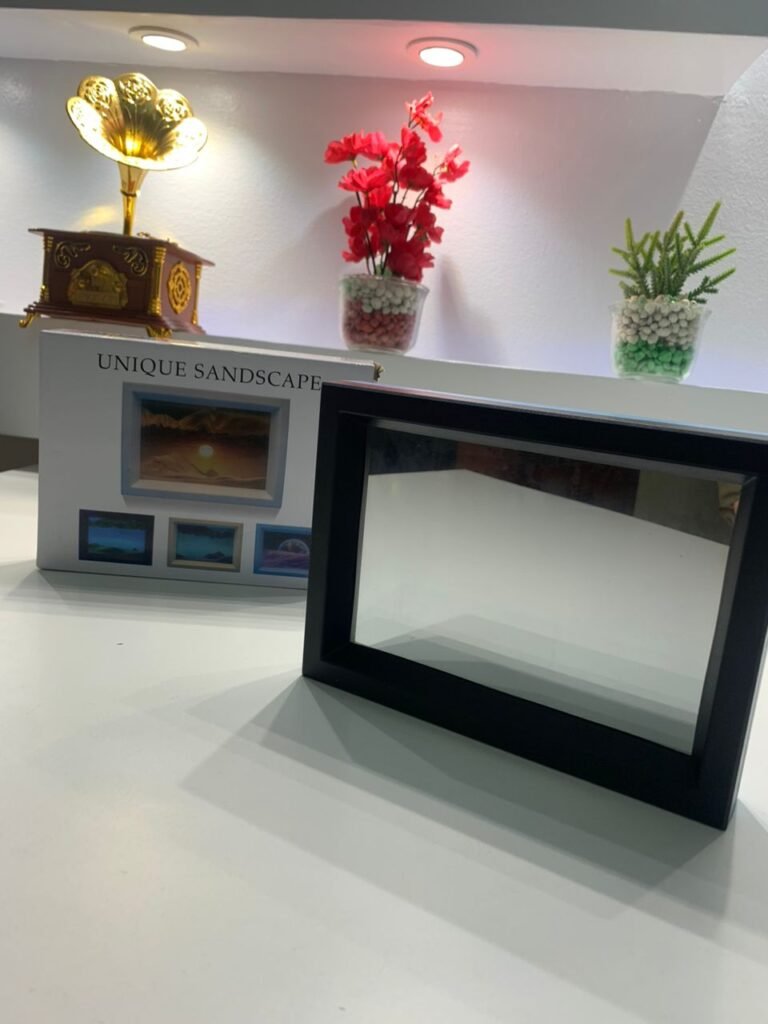 Tableau Sablier Dynamique - Décoration Relaxante et Artistique