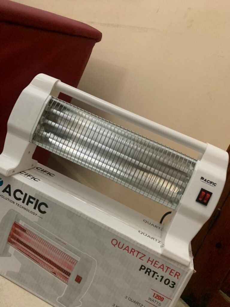 Chauffage Électrique 1200W Compact Puissance réglable