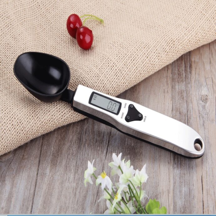 ⁦Cuillère de Mesure 500g – 0.1g LCD Portable en Acier Inoxydable⁩ - الصورة ⁦4⁩