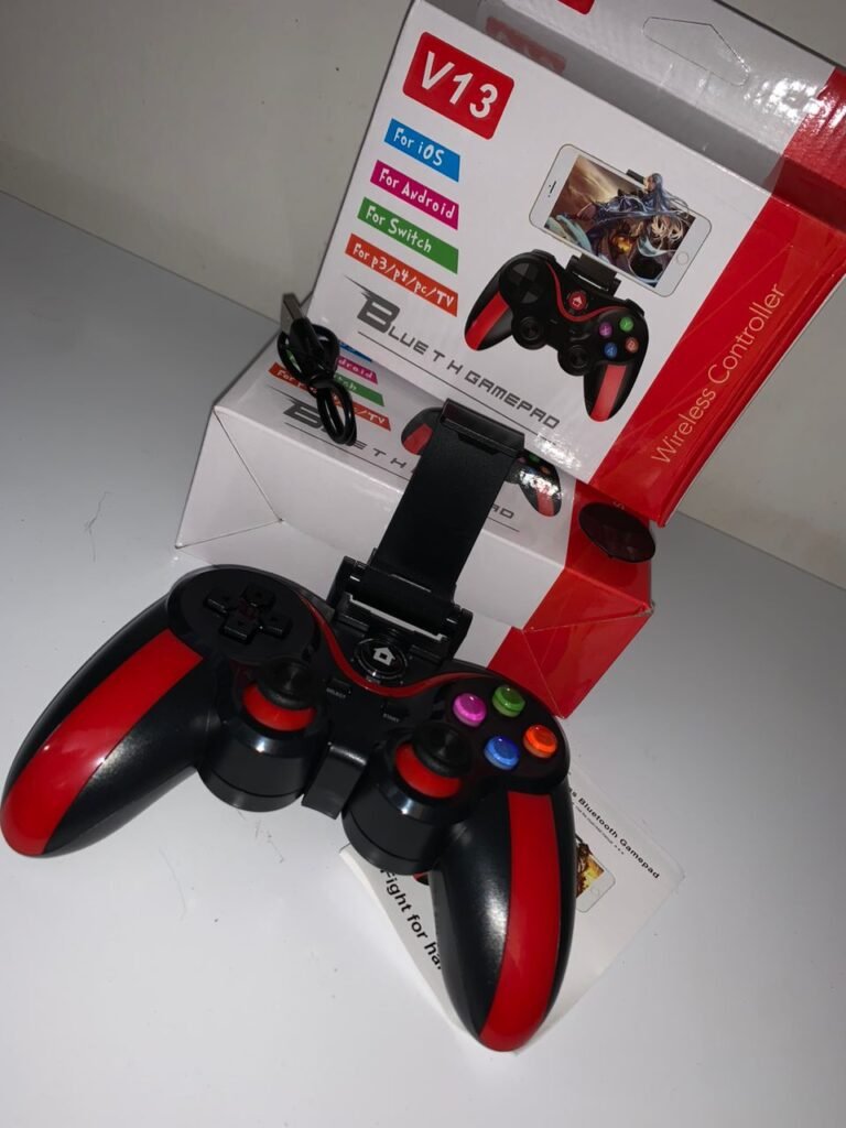 Manette de Jeu Sans Fil - Compatible iOS & Android, Batterie 400mAh