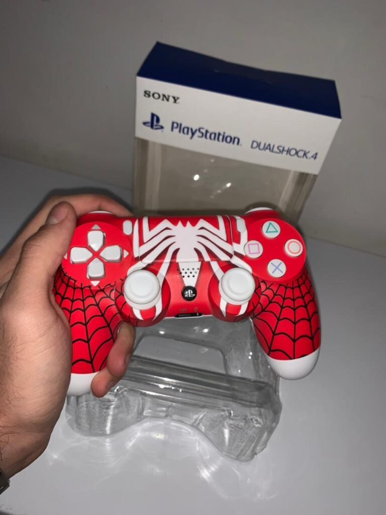 Manette PS4 Sans Fil - Précision, Confort et Design LED