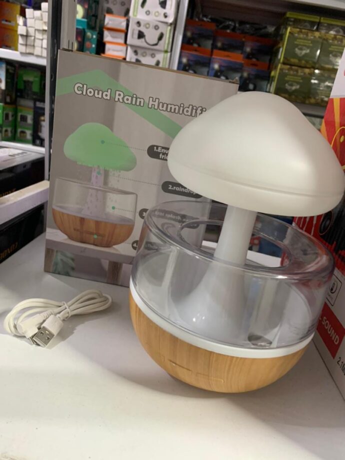 ⁦Humidificateur Nuage de Pluie et Diffuseur d'Huiles Essentielles⁩ - الصورة ⁦3⁩