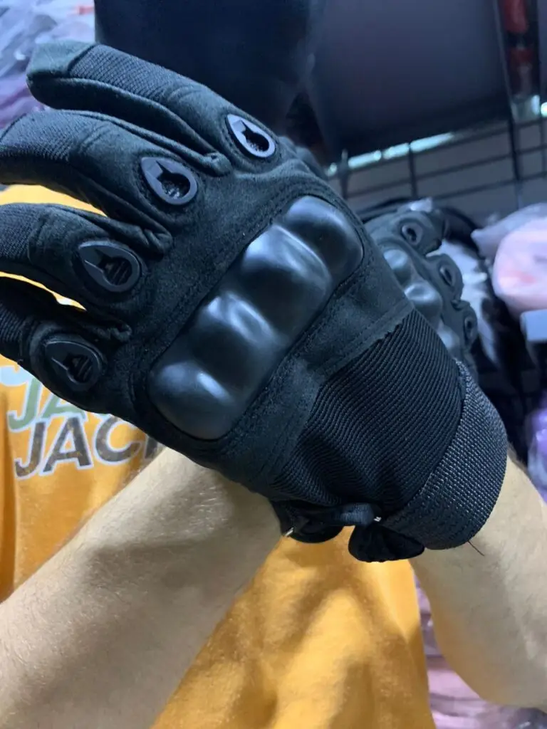 Pack Gants de Moto Tactique Doigt Complet avec Cagoule d’hiver