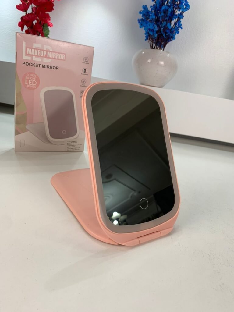 Miroir LED de Courtoisie 3 couleur Rechargeable