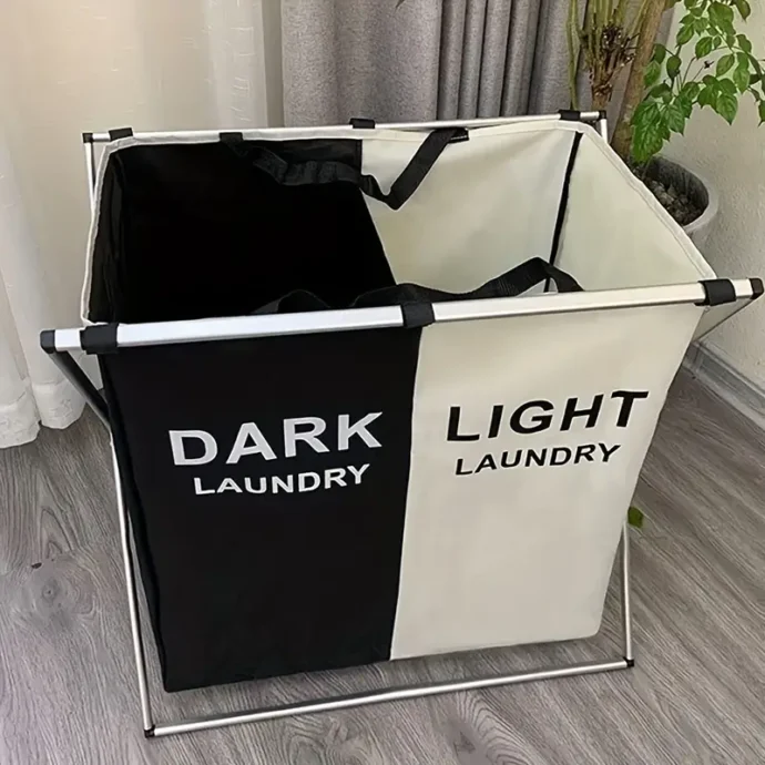 ⁦Panier à linge pliable robuste⁩ - الصورة ⁦2⁩