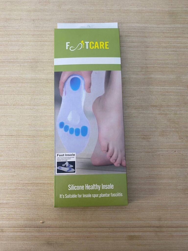 Semelles en Gel de Silicone - Soulagement de la Douleur, Confort Ergonomique