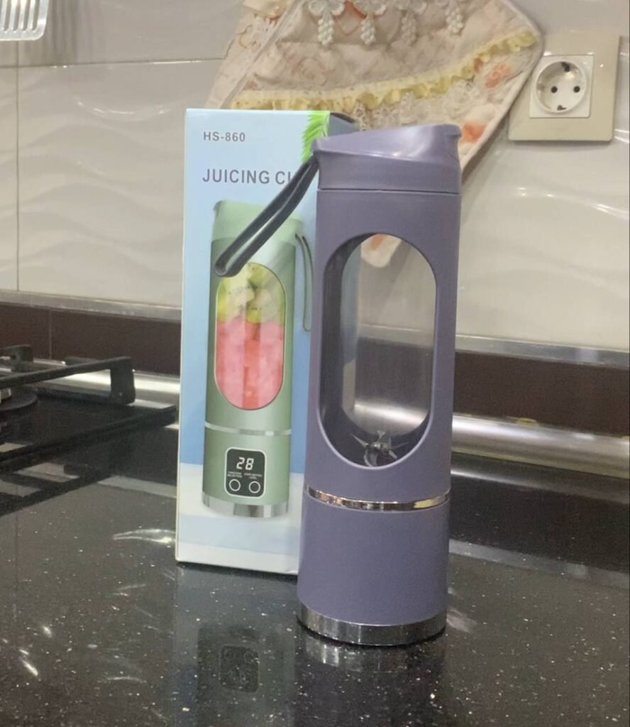 Presse-Agrumes USB Portable - 450 ml , Moteur 200W, Charge Rapide