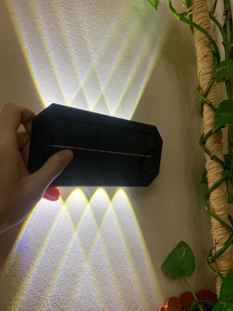 Lampe Solaire Murale à LED 8 LED avec Capteur de Mouvement (Lot de 2)