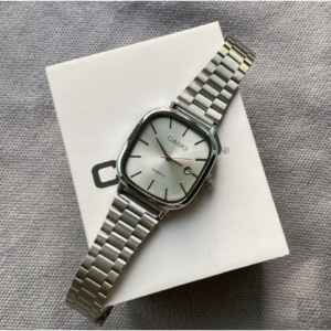 casio vintage silver