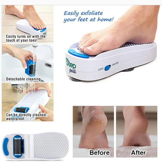 broyeur de pieds électrique en Silicone  Professionnel