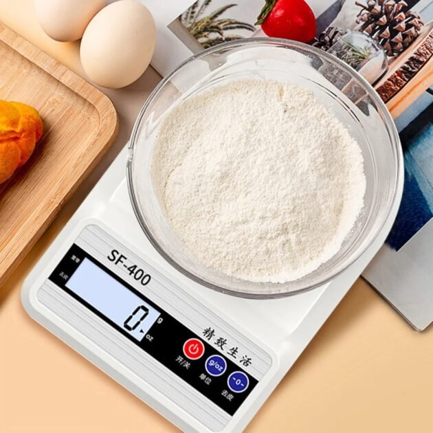Balance de Cuisine Numérique 10kg avec Écran LCD