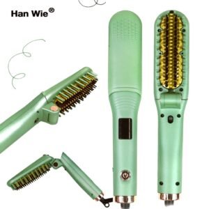Brosse À Sécher Et Lisser Les Cheveux Pliable 40W