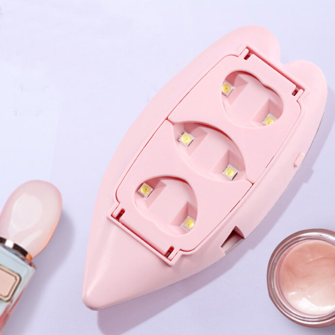 ⁦Mini lampe LED UV pour séchage des ongles, 6W, USB, pliable, pour manucure⁩ - الصورة ⁦4⁩