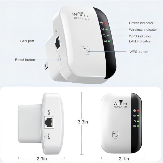 ⁦Répéteur WiFi 300 Mbps⁩ - الصورة ⁦2⁩