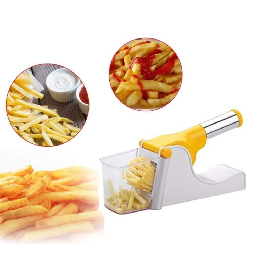 Coupe-Frites Multifonction avec Récipient