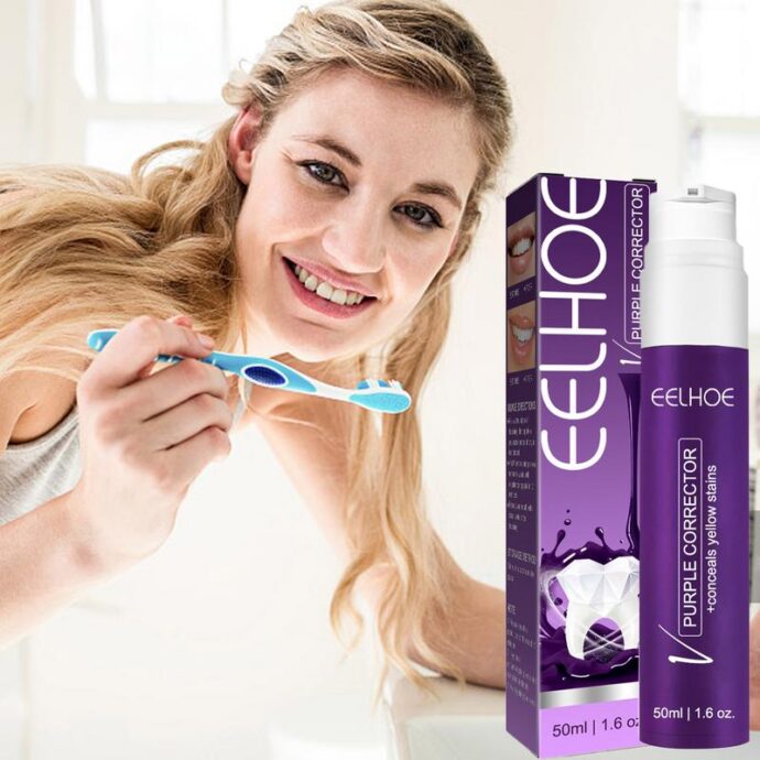 ⁦Dentifrice Blanchissant Correcteur de Couleur des dents EELHOE⁩ - الصورة ⁦5⁩
