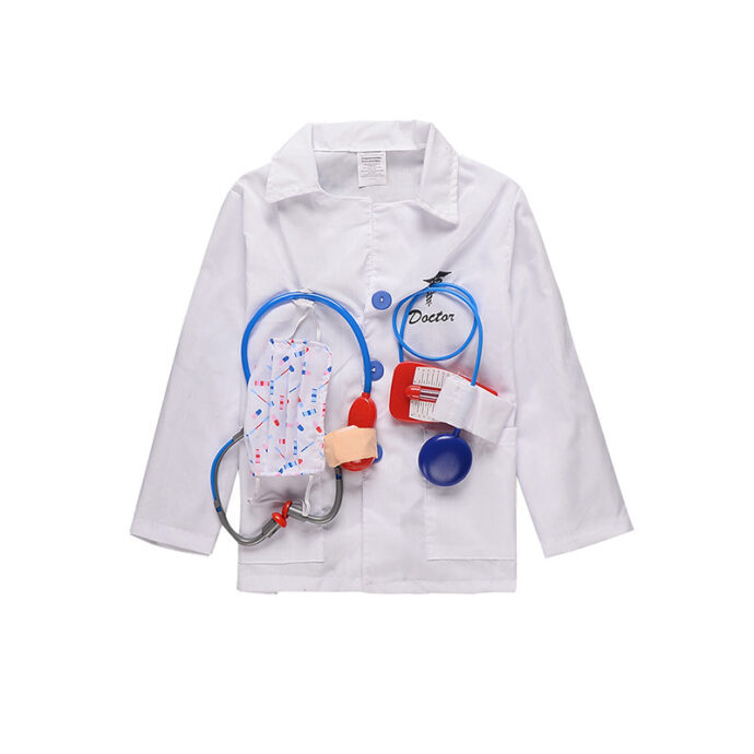 ⁦Costume de Docteur pour Enfants, blouse et accessoires⁩ - الصورة ⁦3⁩