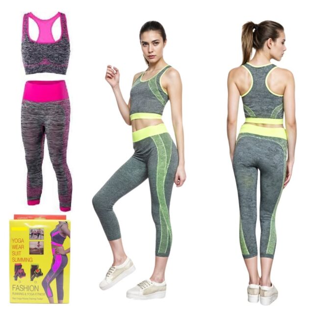 Tenue de Sport Extensible 2 Pcs