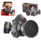 Masque de Protection Respiratoire avec Filtres en Gel de Silice
