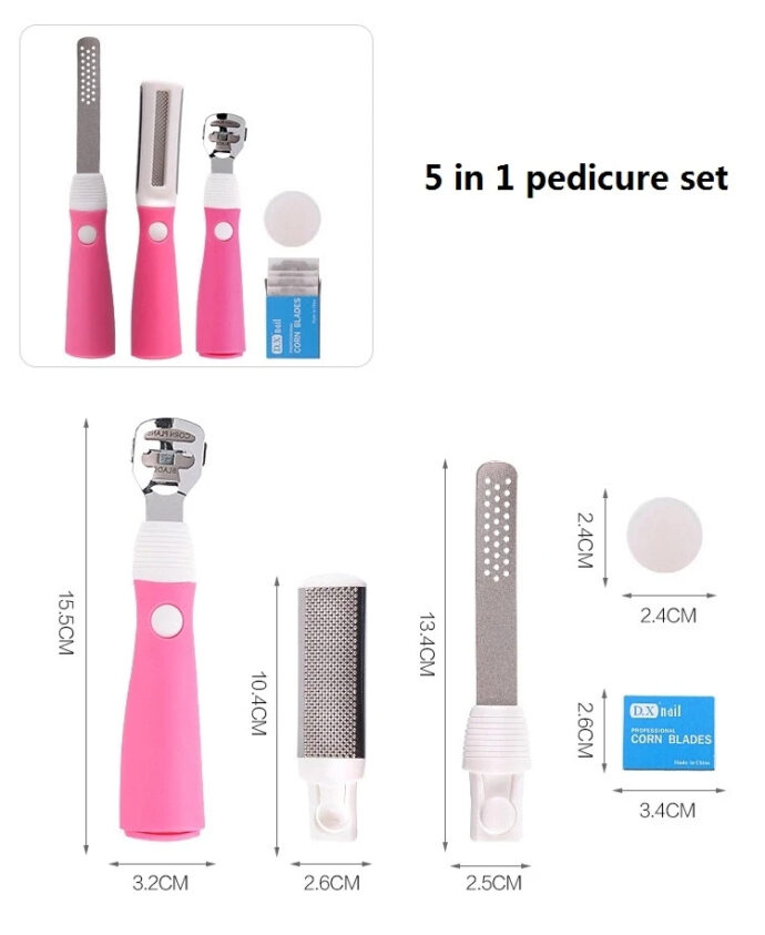 ⁦Kit de 3 Pcs Râpe de pédicure professionnelle⁩ - الصورة ⁦5⁩