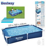 Piscine Bestway Steel Pro – Aire de Jeu Fraîche et Sécurisée pour Enfants