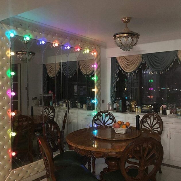 Kit Lumières LED RGB pour Miroir - Éclairage Polyvalent