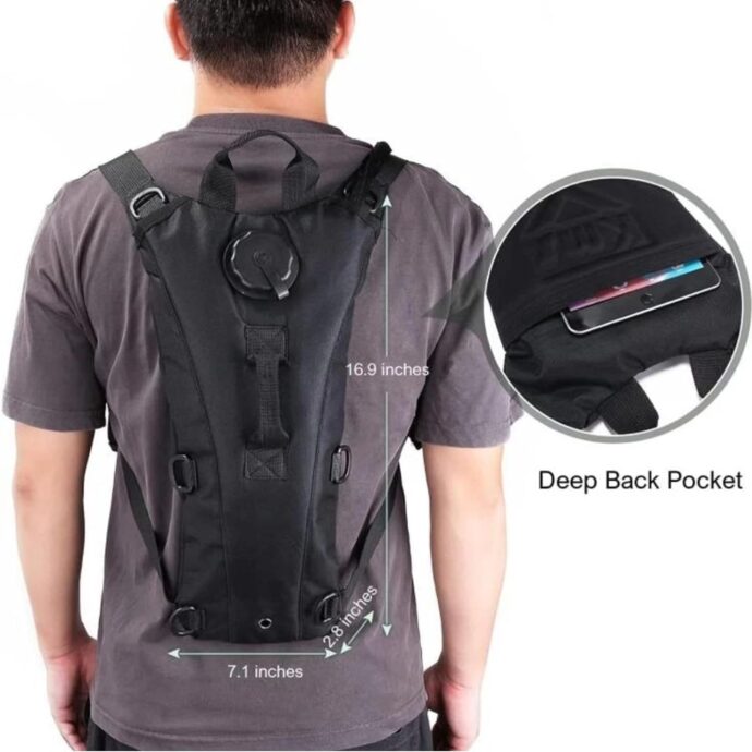 ⁦Sac à Dos d'Hydratation avec Réservoir 3L – Ultra Léger & Confortable⁩ - الصورة ⁦2⁩