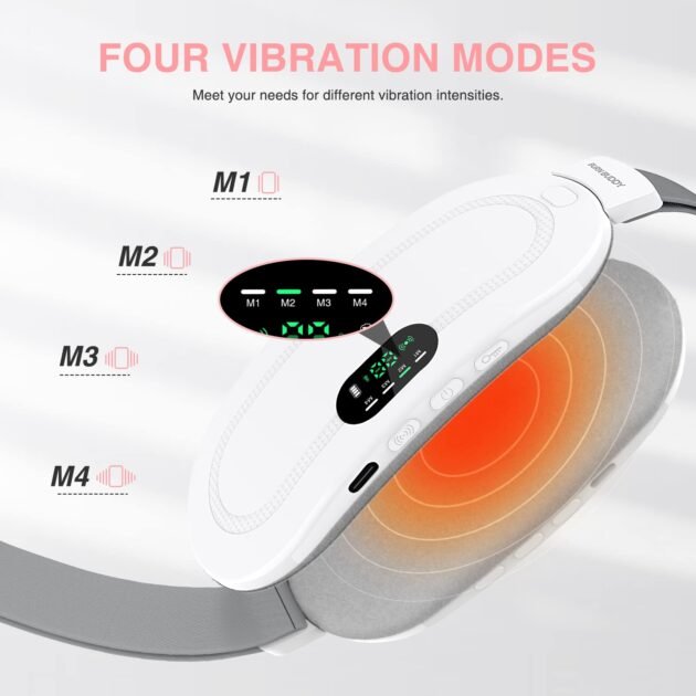 Coussin Chauffant Portable Menstruel - Massage & Chaleur Thérapeutique