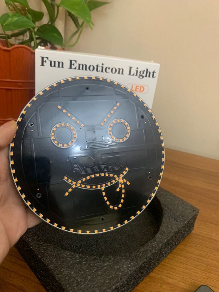 Panneau Lumineux LED Expressif avec Télécommande