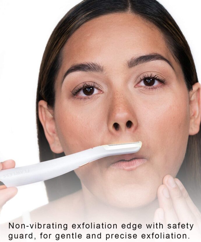 ⁦Epilateur & Exfoliant Dermaplaning LED⁩ - الصورة ⁦3⁩