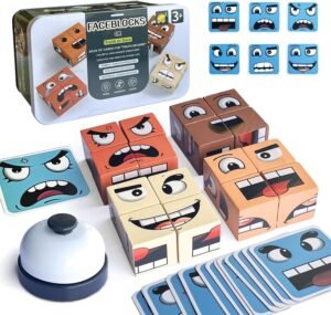 Jeu Cube Magique avec Blocs