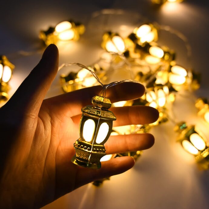 ⁦Guirlande Lumineuse  Éclairage Élégant avec 10 Ampoules⁩ - الصورة ⁦3⁩