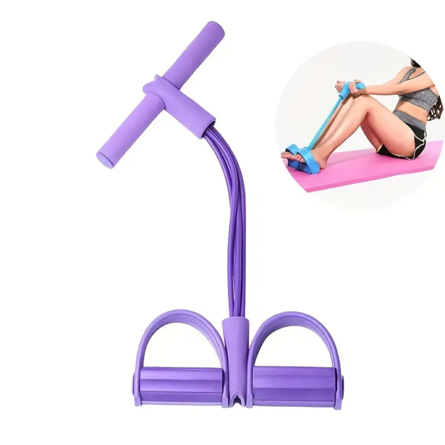 Bandes de Résistance avec Pédales pour Entraînement Complet