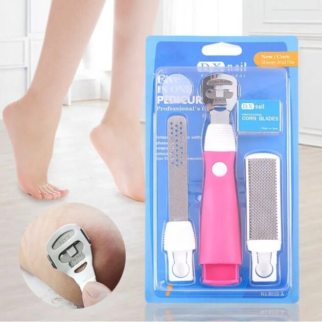 Kit de 3 Pcs Râpe de pédicure professionnelle