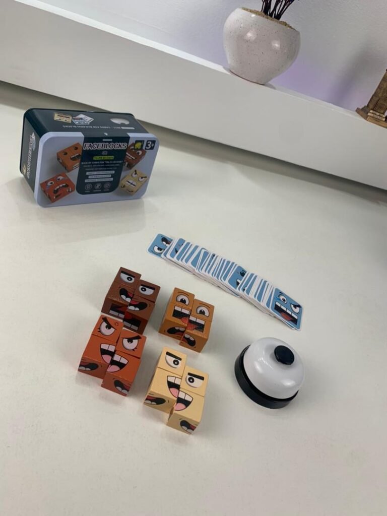 Jeu Cube Magique avec Blocs