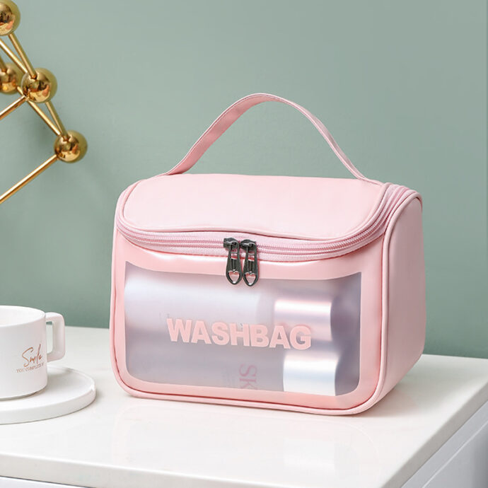 ⁦Sac Cosmétique Étanche Transparent⁩ - الصورة ⁦4⁩
