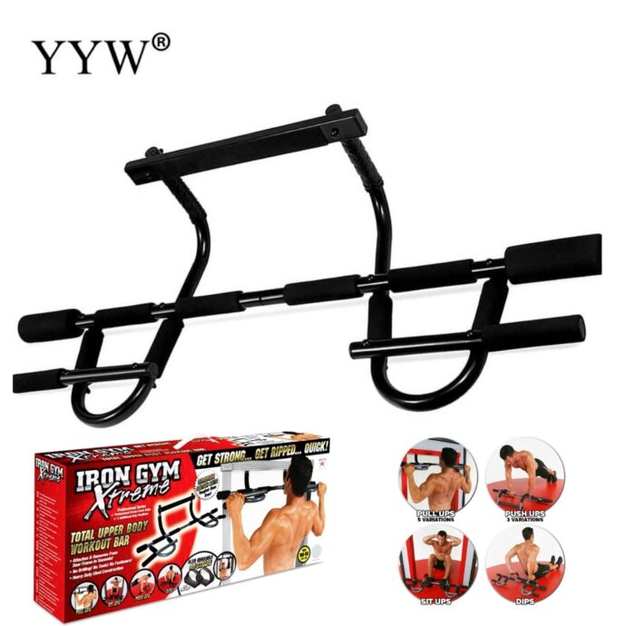 Barre a fix de traction Iron Gym Extreme multifonctionnelle antidérapant